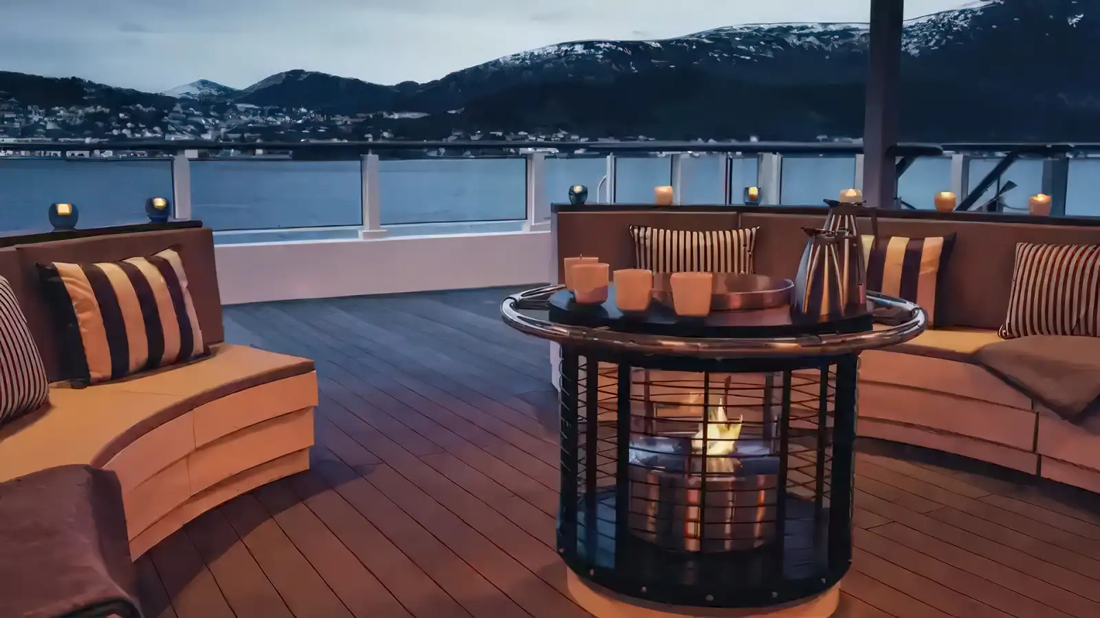Lindblad Expeditions firepit