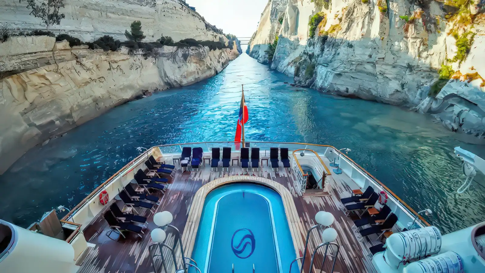 Seadream Yacht Club pool